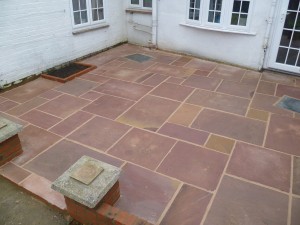 Pink Indian sandstone