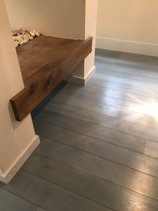 European oak with ageing stain & hard wax oil